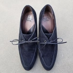 Vintage~Circa Joan & David Low Ankle Bootie~Sz 9M~Black